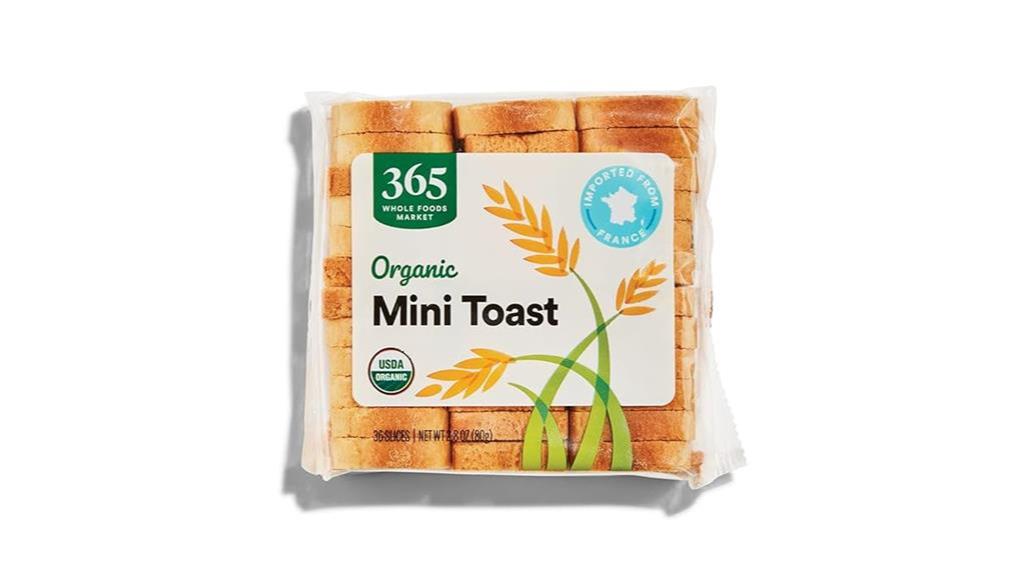 365 mini organic toasts