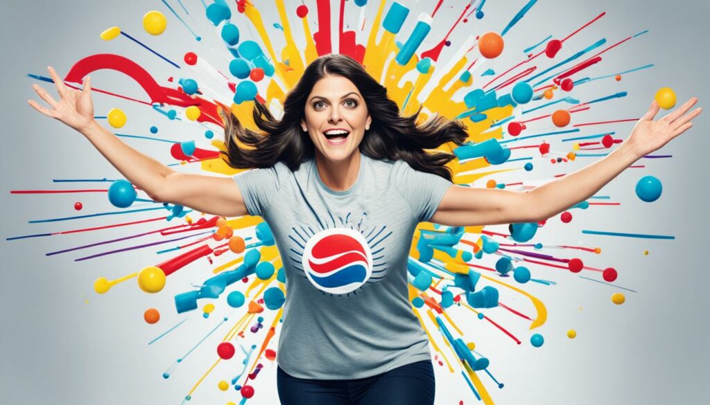 Cecily Strong in the Verizon Einstein commercial