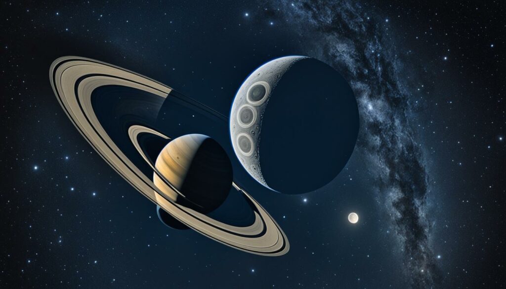 Positive Effects of Saturn and Moon Conjunction
