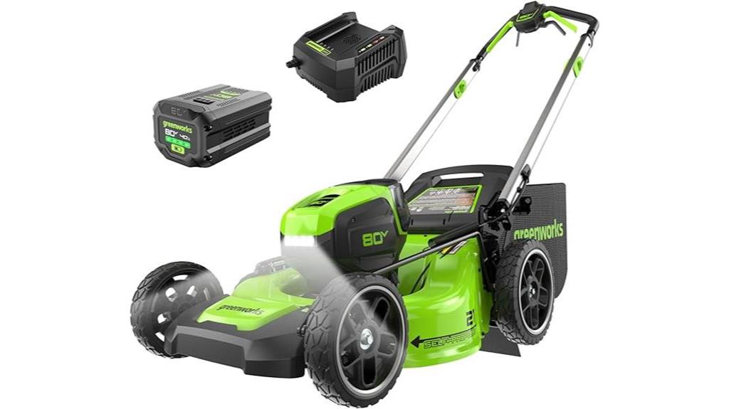 advanced cordless self propelled mower