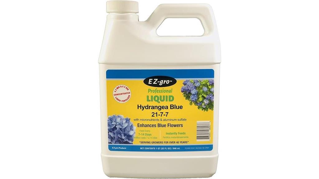 aluminum hydrangea fertilizer quart