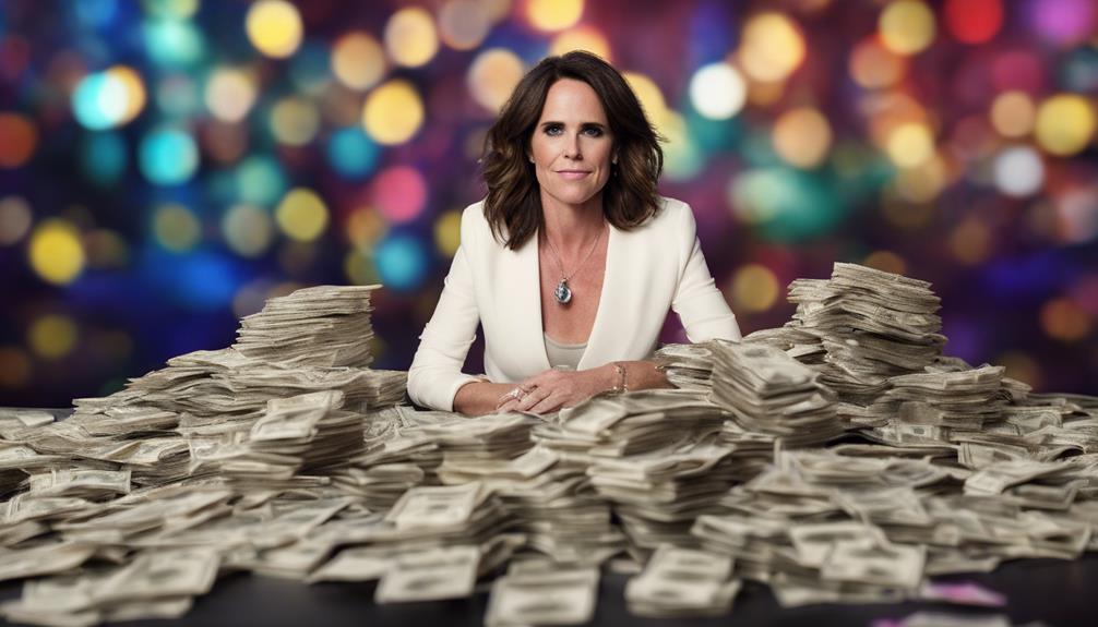 amy landecker s financial status