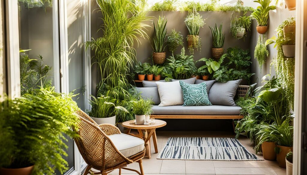 apartment nature-inspired oasis