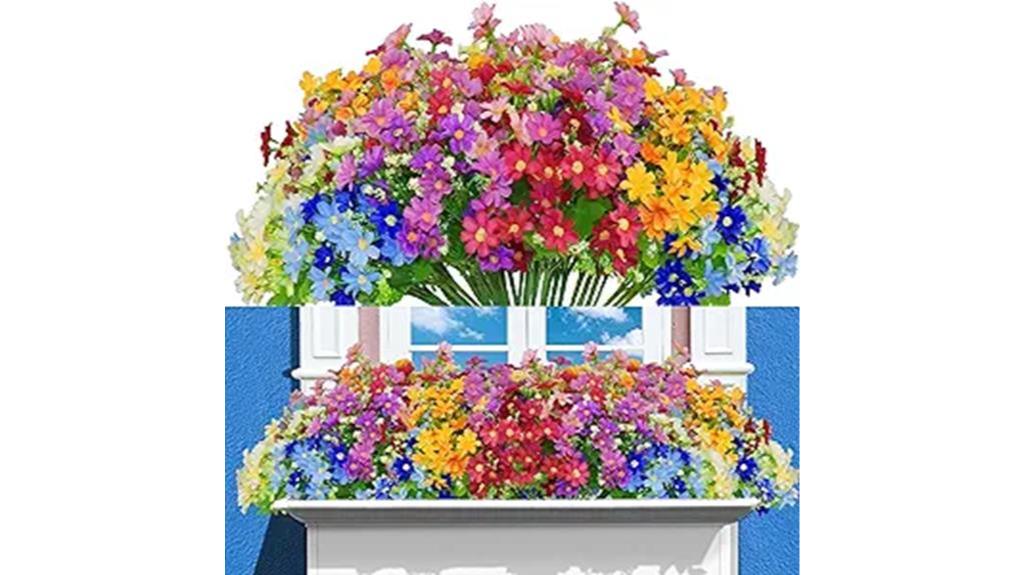 artificial outdoor decoration flowers