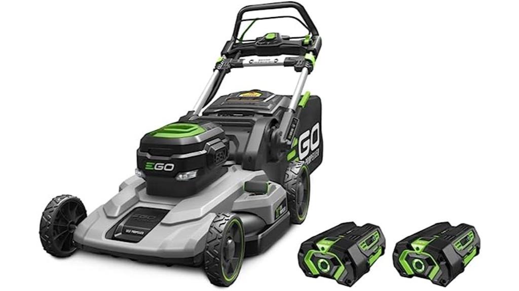 battery powered self propelled lawn mower
