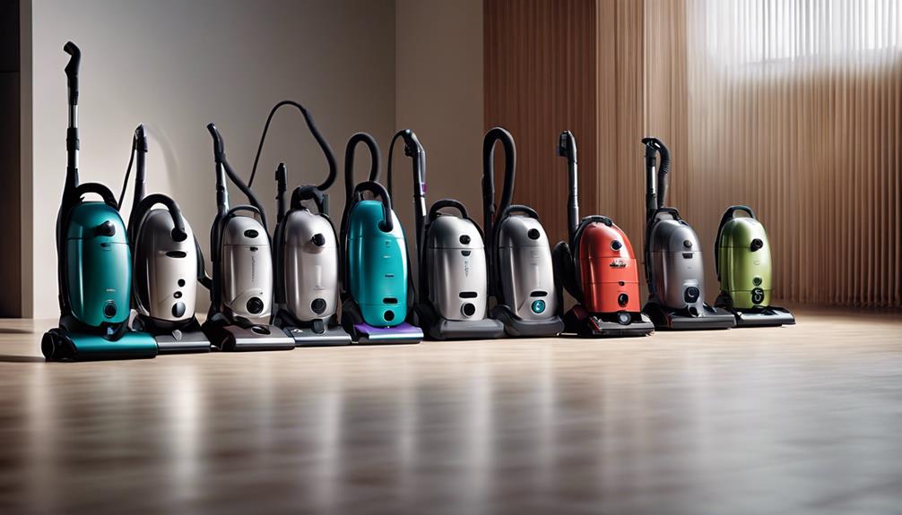 canister vacuum cleaner selection