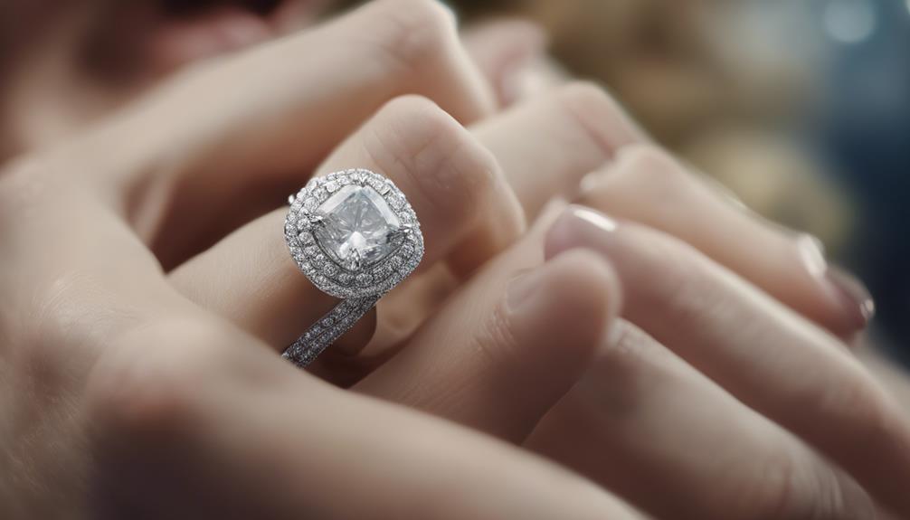 celebrity engagement ring revealed