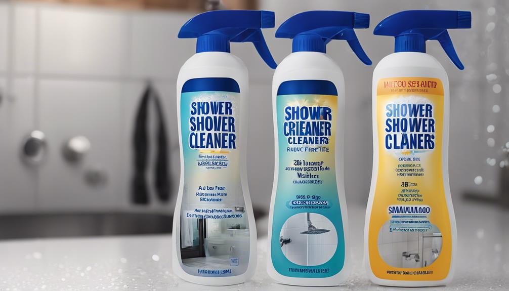 choosing a shower door cleaner