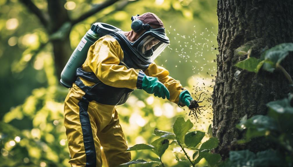 choosing effective wasp spray