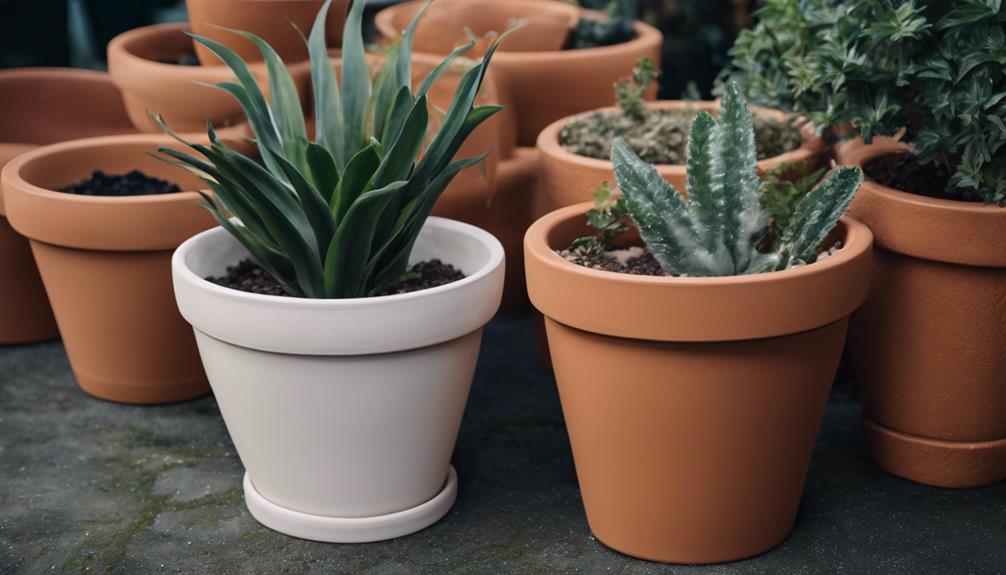 choosing pots for large plants