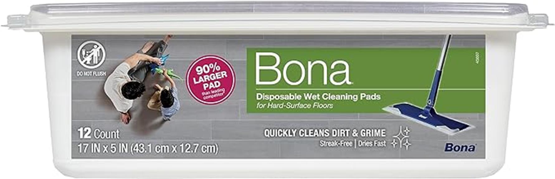 cleaning pads for floors