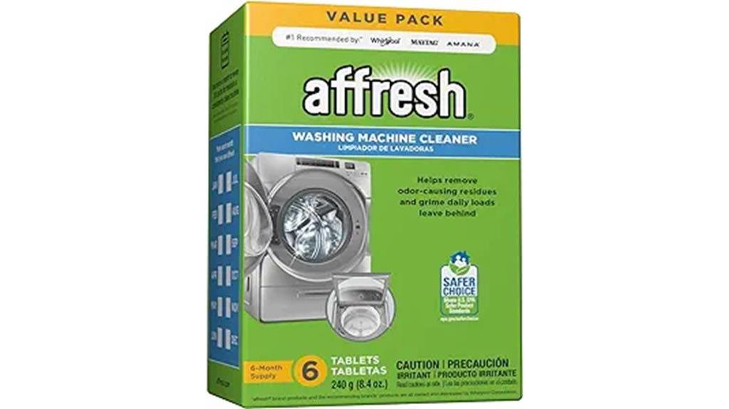 cleaning solution for washers