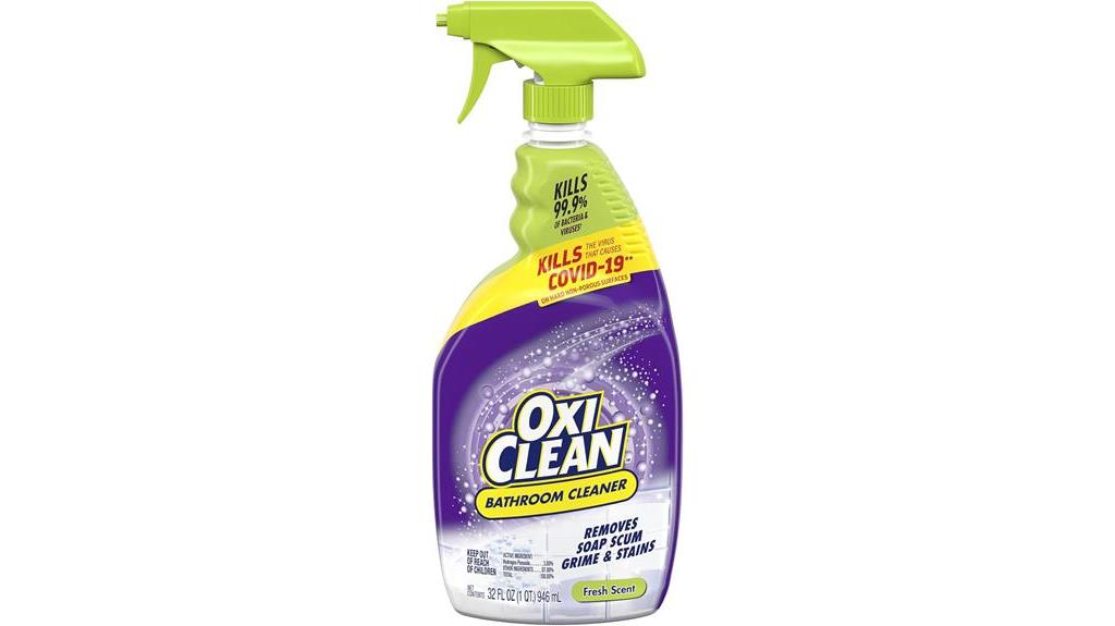 cleaning with oxiclean power