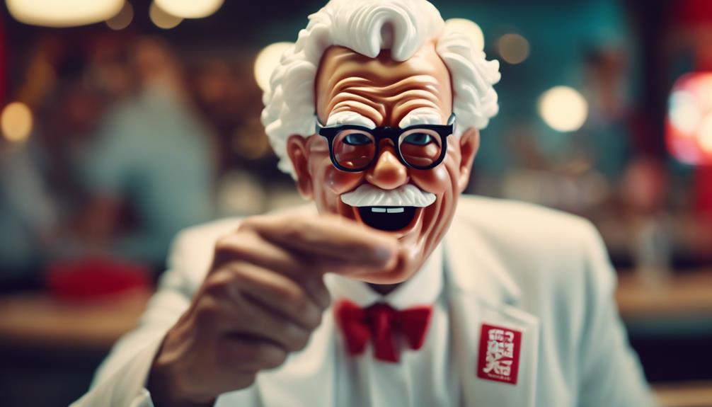 colonel sanders comedic persona