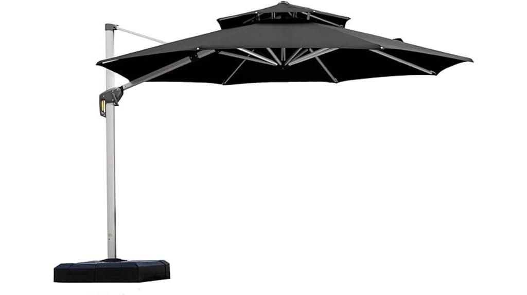 colorful outdoor umbrella canopy