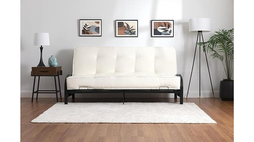 comfortable and versatile futon