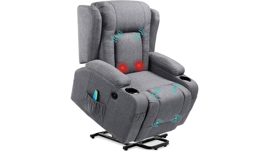 comfortable power lift chair
