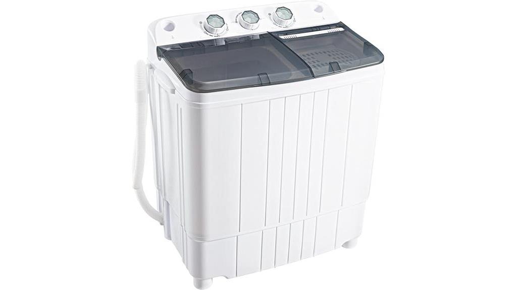 compact and efficient washer