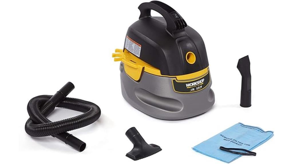 compact wet dry vacuum cleaner