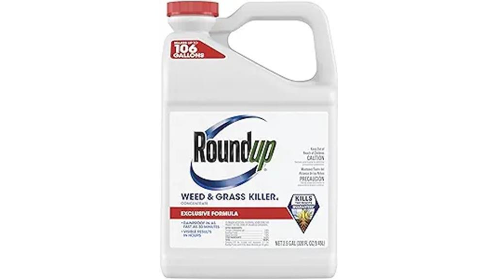 concentrated weed killer for landscaping