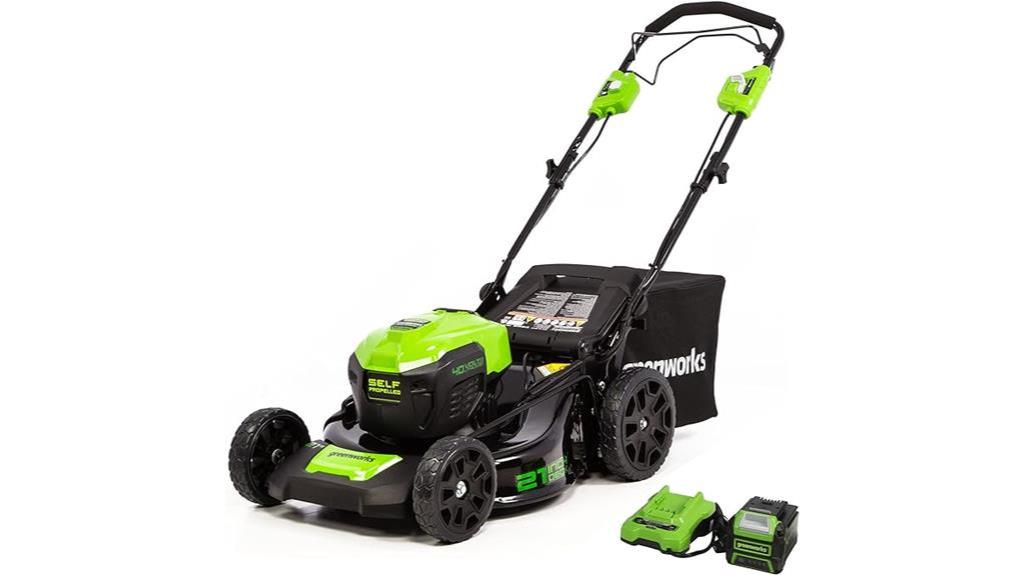 cordless lawn mower details