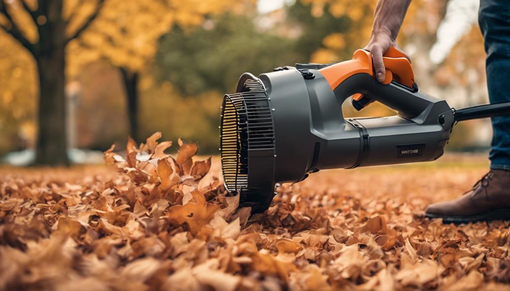 cordless leaf blower vacuum