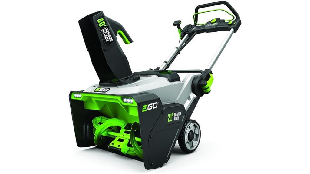 cordless snow blower features