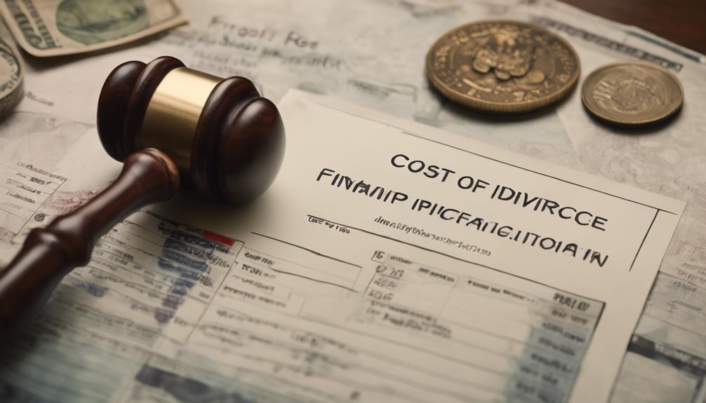 cost of divorce process