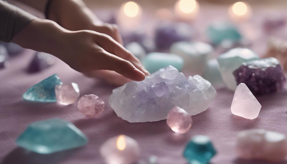 crystal healing for april