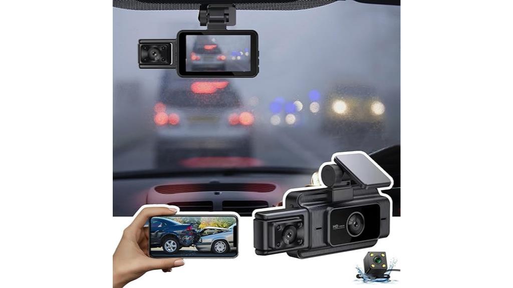 dash cam with night vision