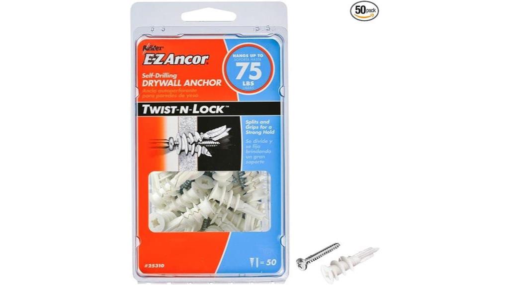 drywall anchor 50 pack