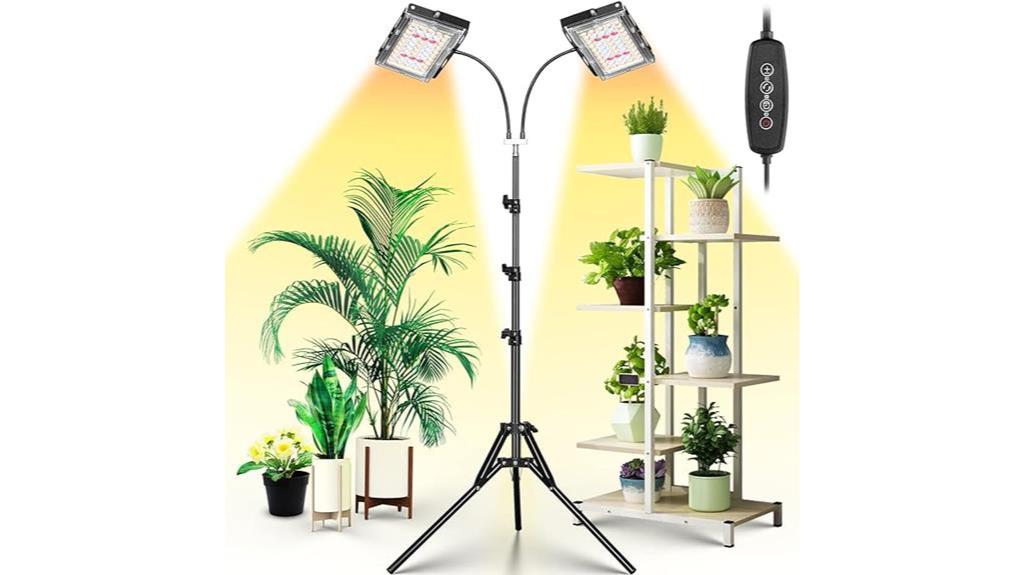 dual head led grow light