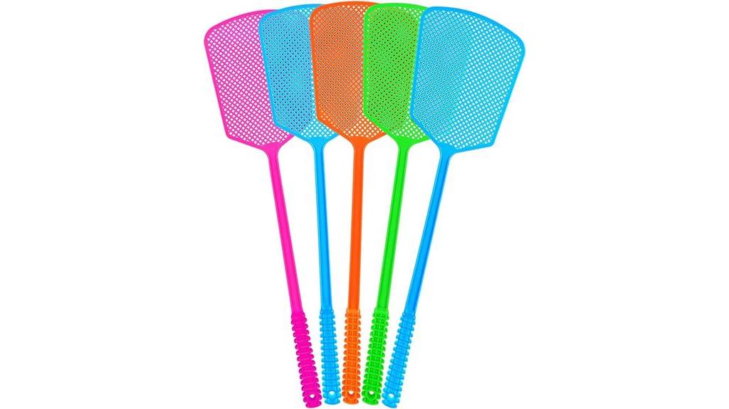 durable long handled plastic swatter
