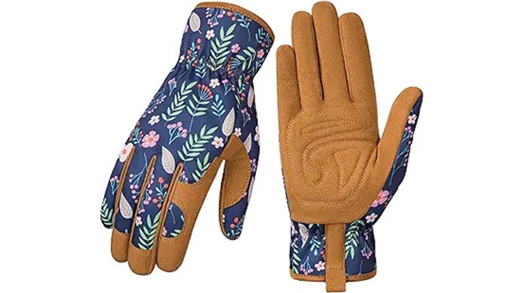 durable stylish gardening gloves