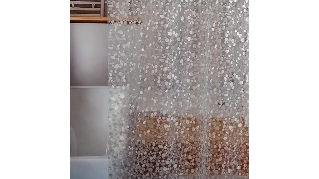 durable waterproof shower curtain