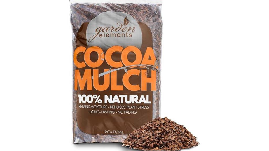 eco friendly cocoa bean mulch