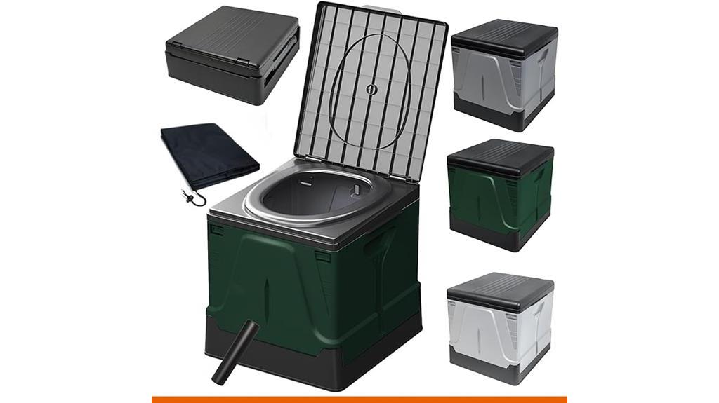 eco friendly composting camping toilet
