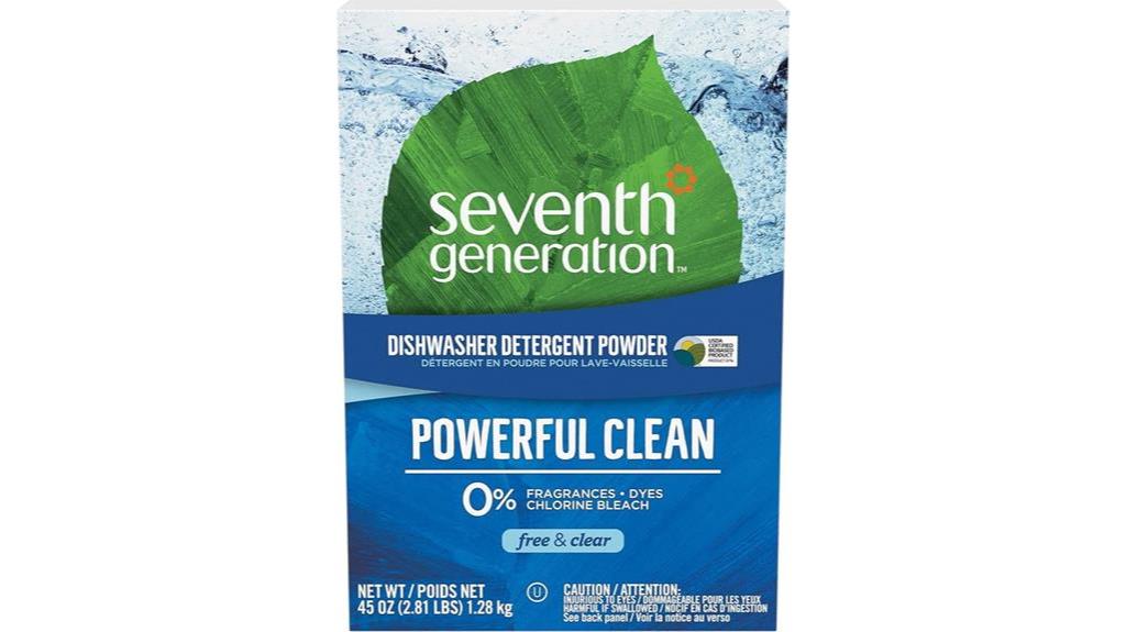 eco friendly effective dishwasher detergent