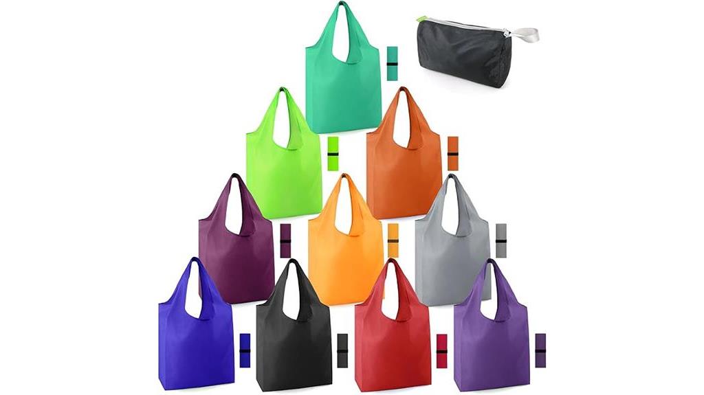 eco friendly grocery bags set
