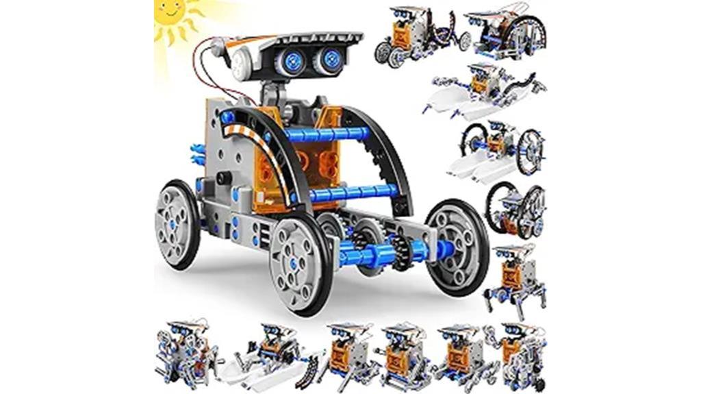 educational solar powered robots