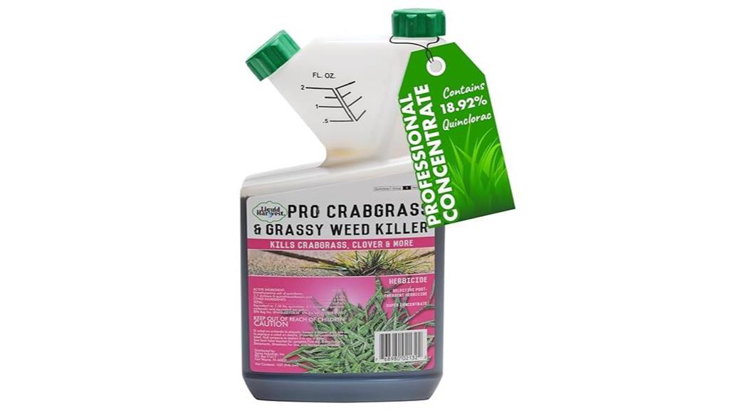 effective crabgrass and weed killer