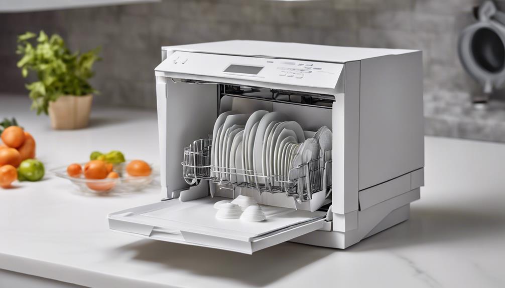 efficient countertop dishwashers list