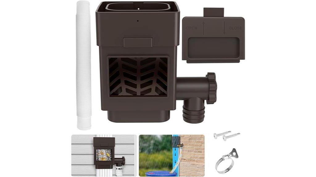 efficient rainwater collection system