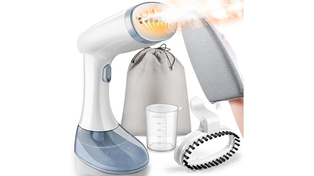 efficient steamer with accessories