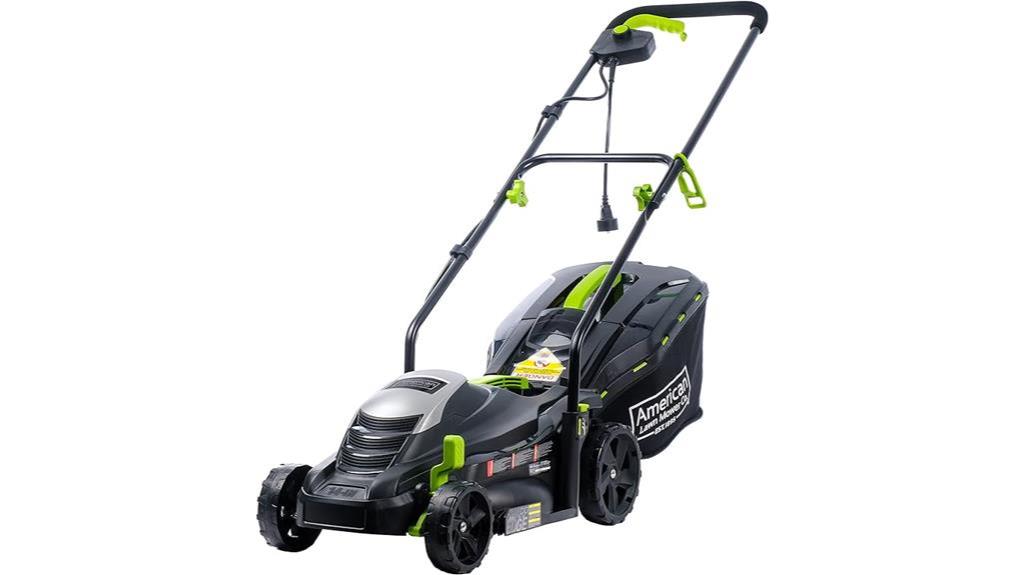 electric corded lawn mower