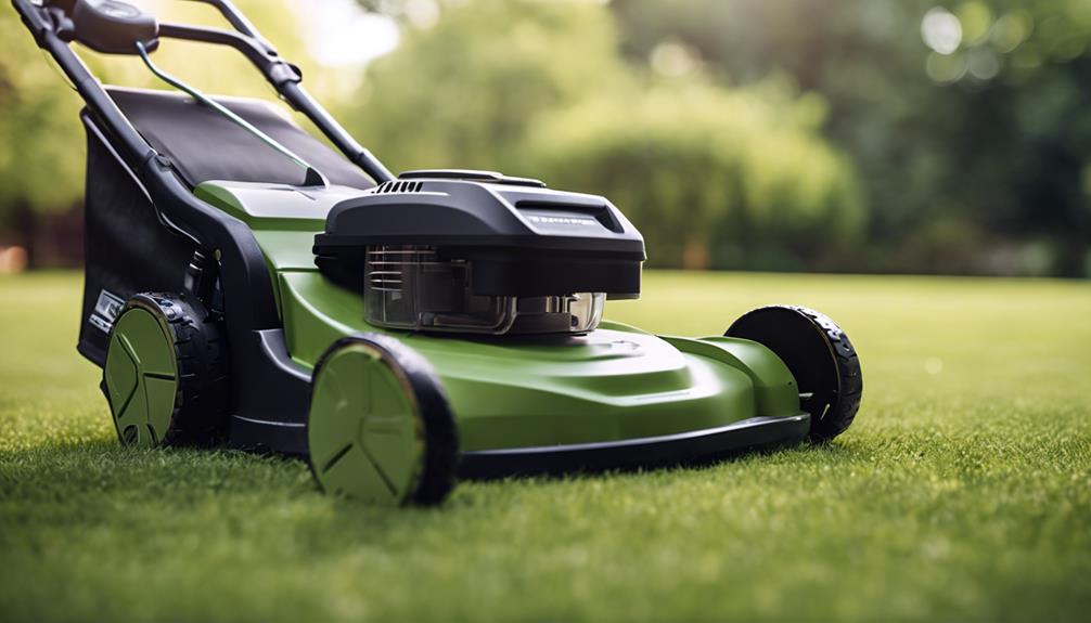 electric push mower selection