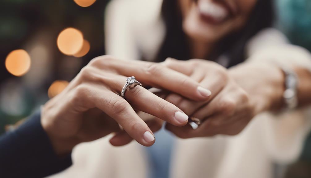 engagement post shares excitement
