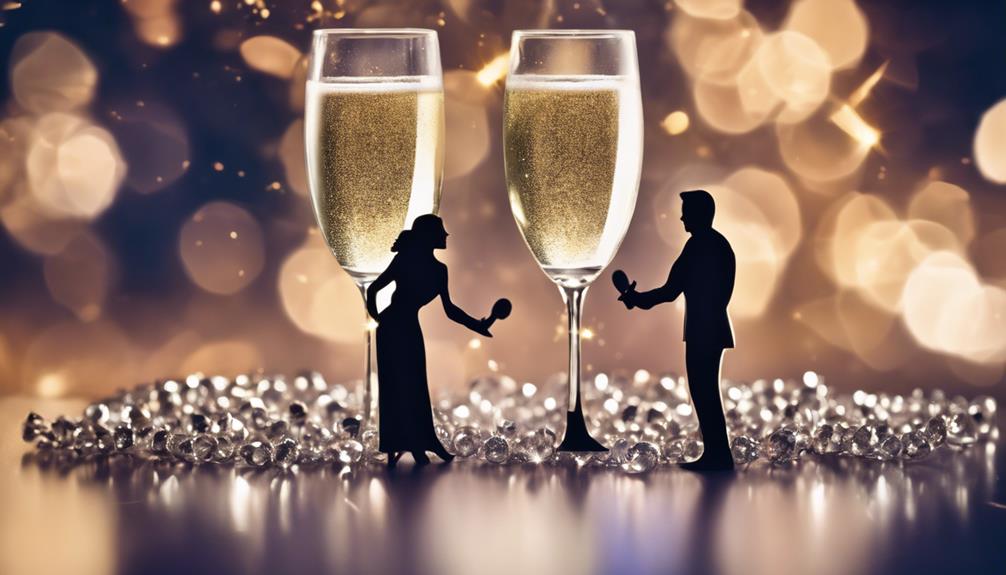engagement sparks joyful celebration