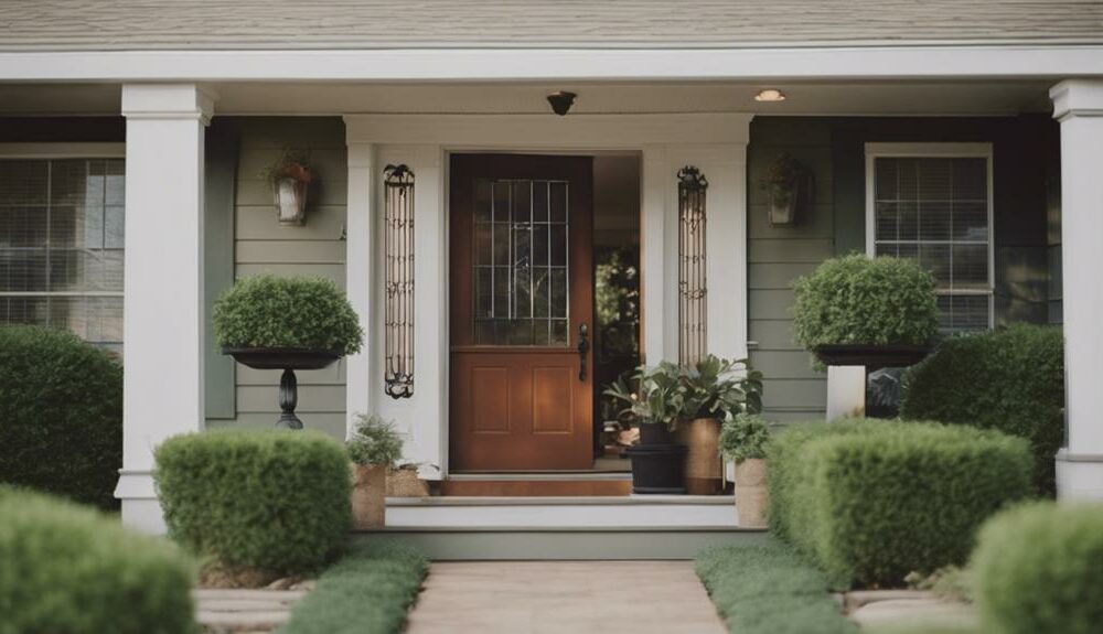 enhance home entryway with screen doors