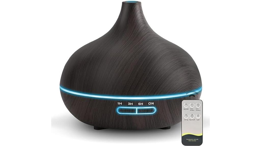 essential oil diffuser features